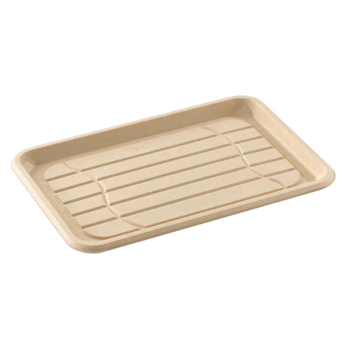 Uppläggningsfat bagasse 460x300x30mm 79110021