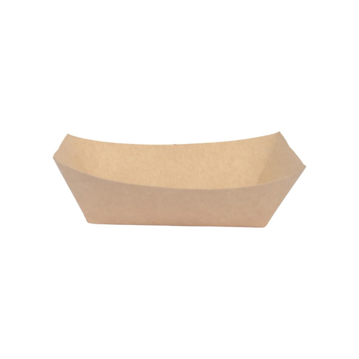 En obelyst brunt matlåda med måtten 160x120x45mm