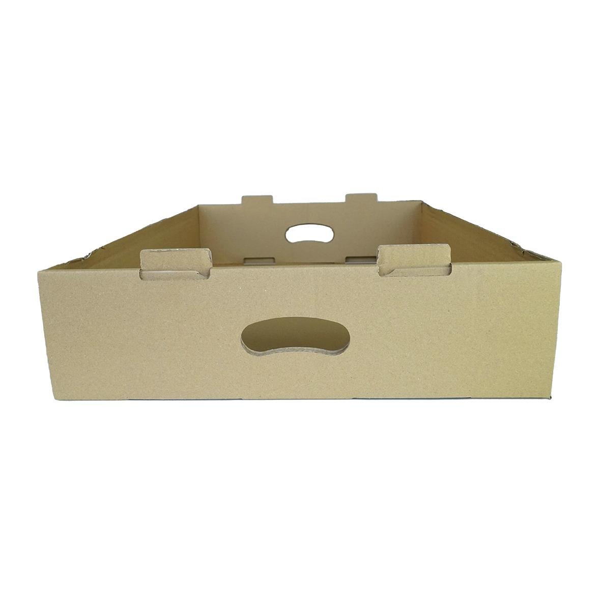 Kakfat med måtten 620x420x115mm, tillverkad av kartong för catering