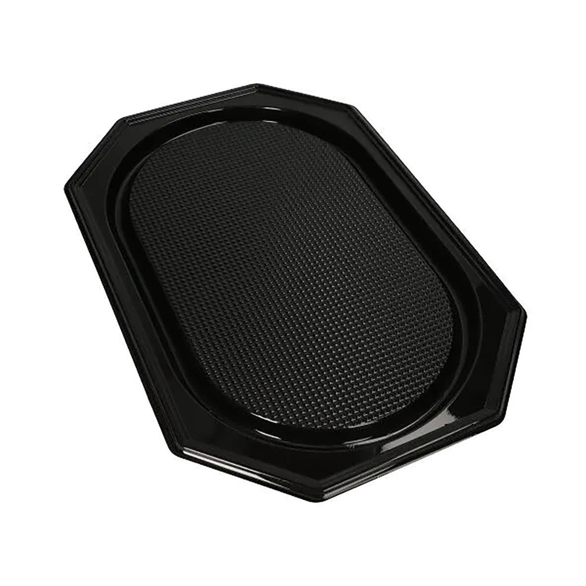 Uppläggningsfat PET Svart 530x350mm