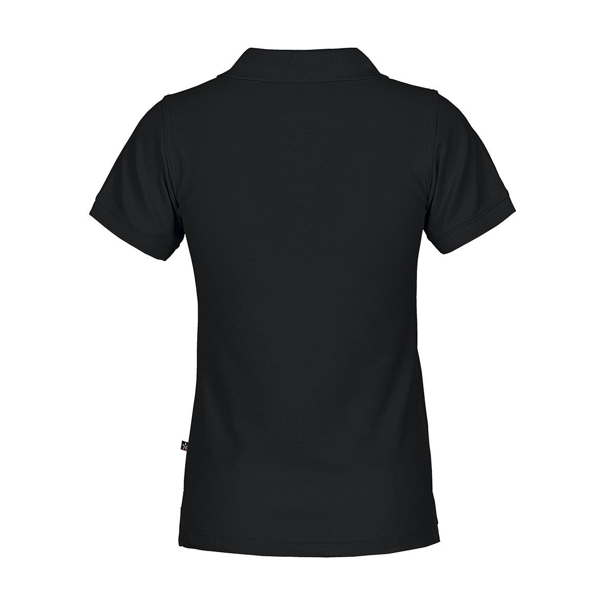 Svart pikétröja Texstar PSW4 Dam i storlek S