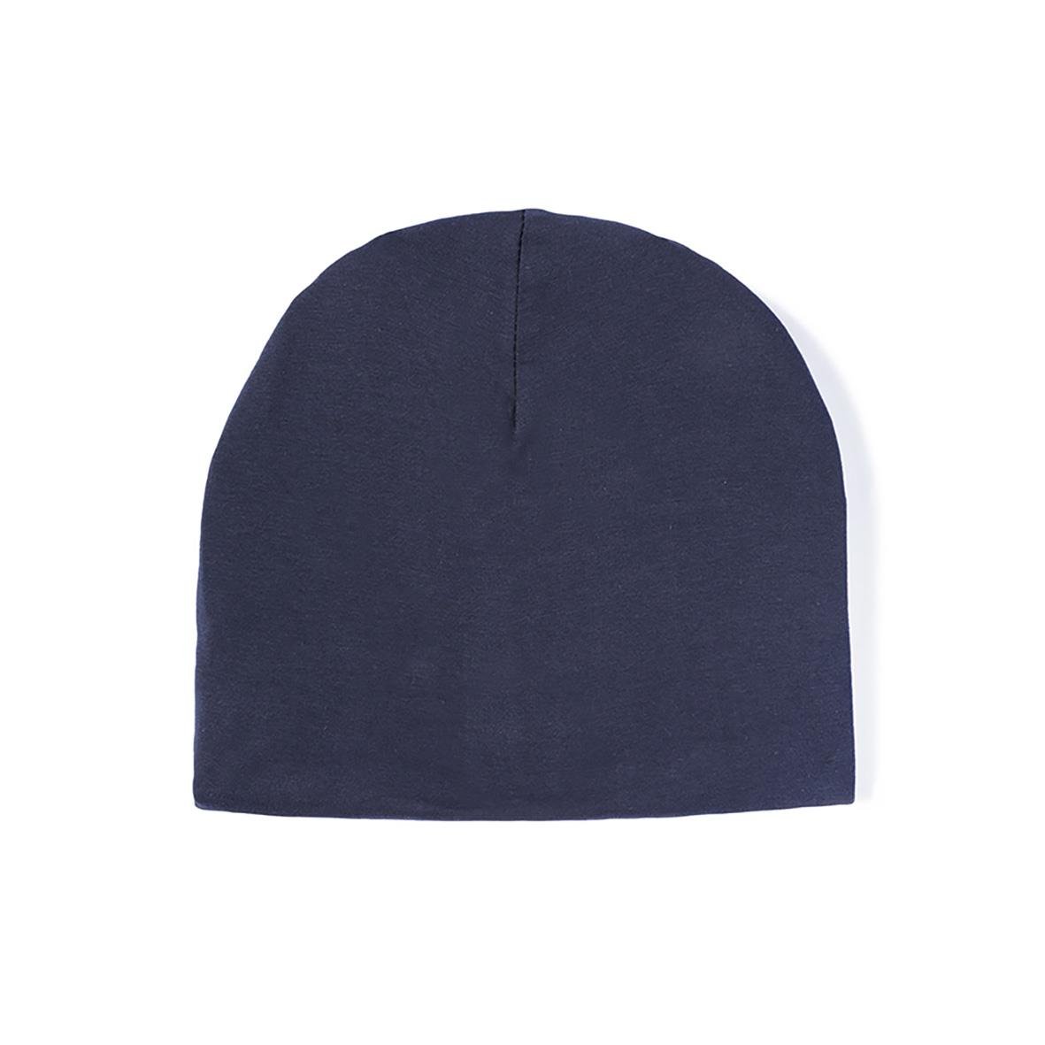 Mörkblå mössa i marinfärg med enkel design