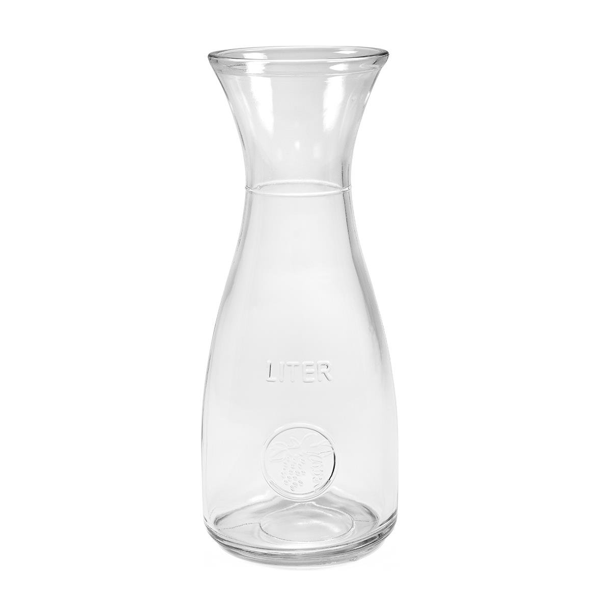 Karaff Classico 1 L av klar glas med avsmalnande form