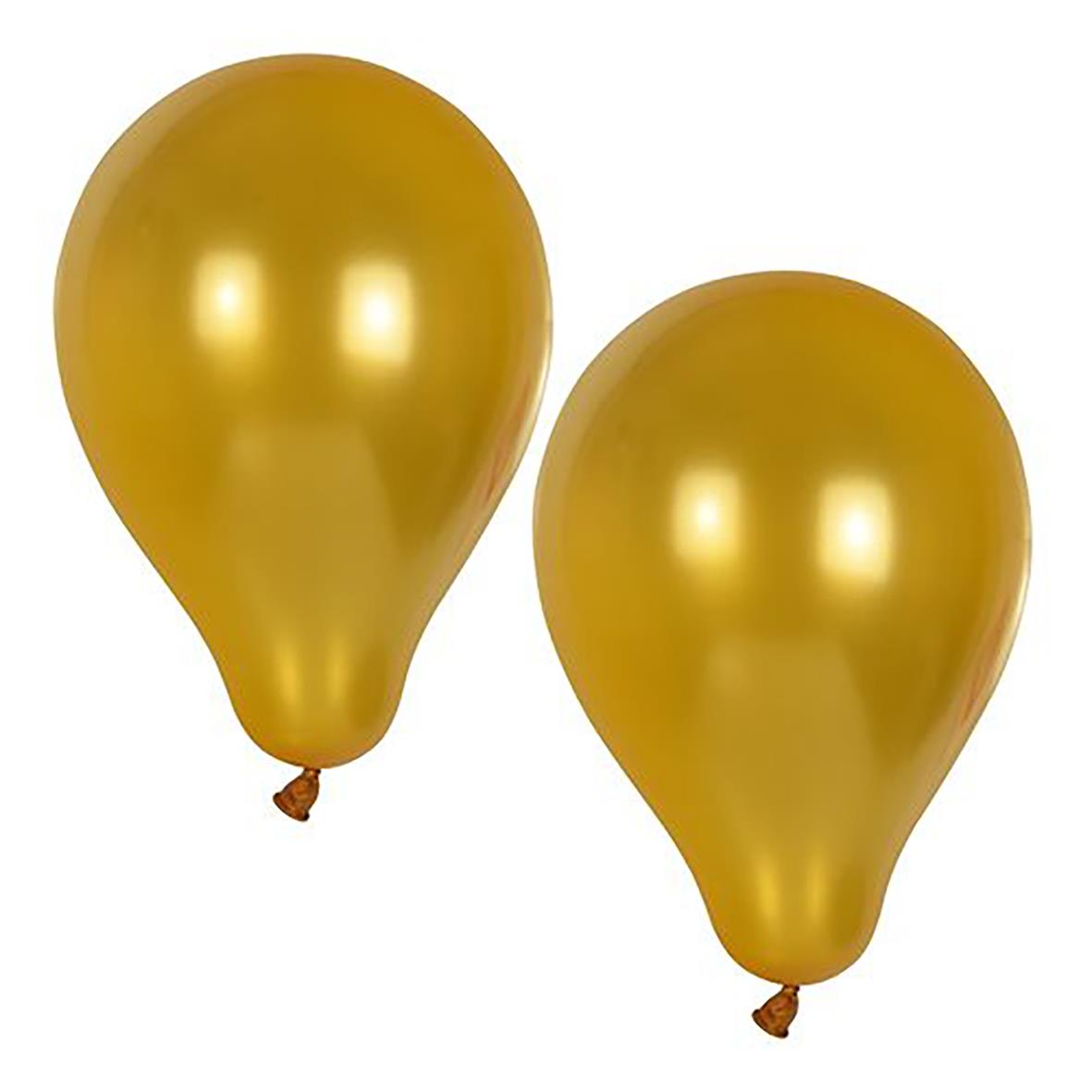 Ballonger Guld 25cm