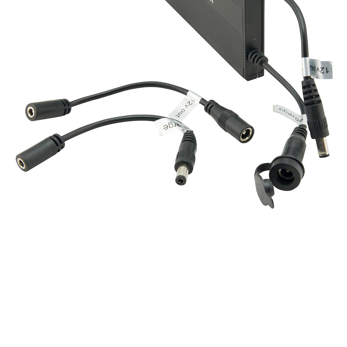 Vattentät batteri till informationsställ med LED, 36 timmars batteritid