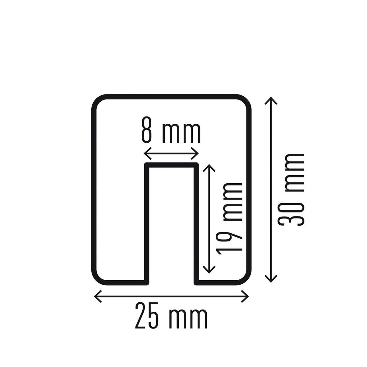 Kantskydd Durable E8 Gul/Svart 1000x25x30mm 85020019_5