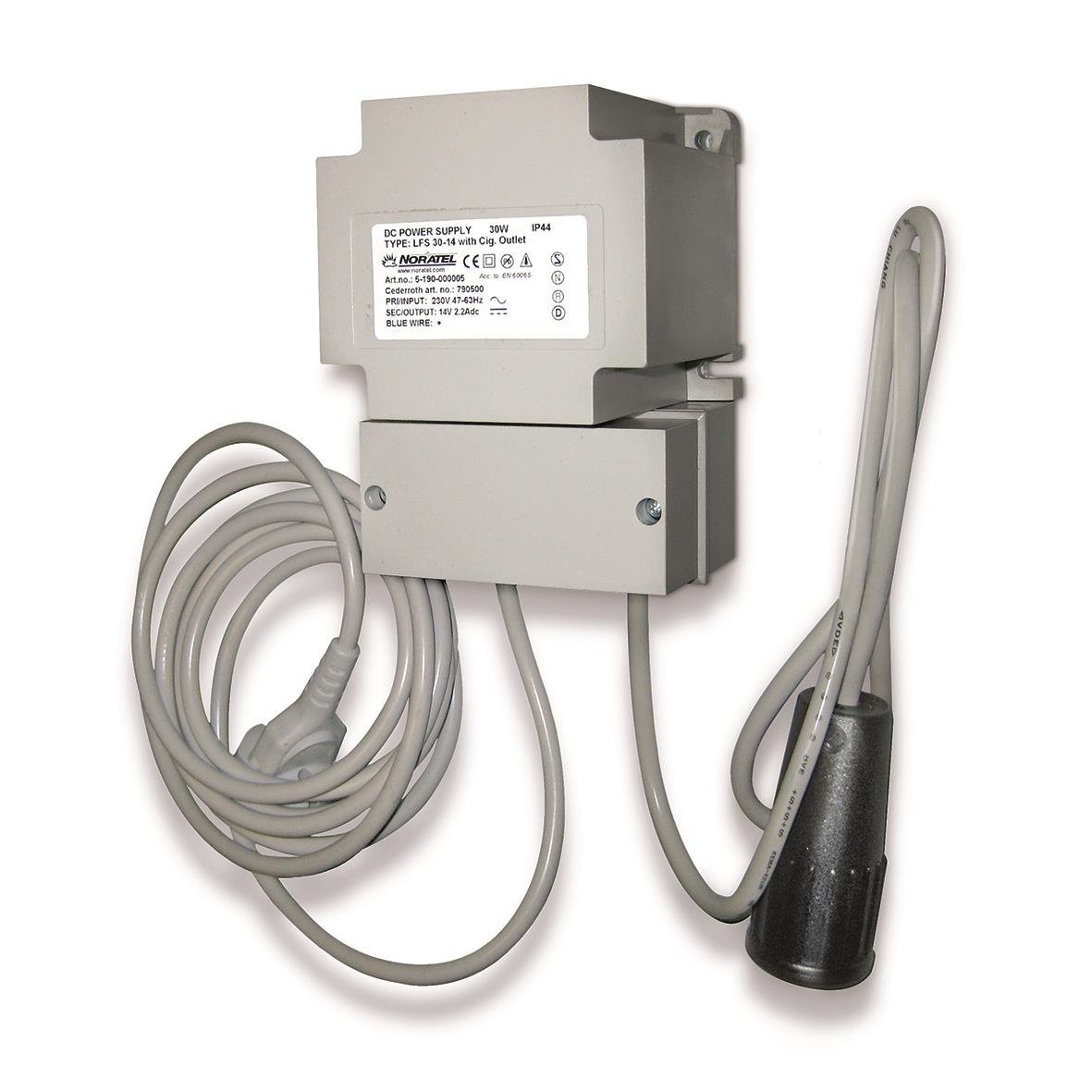 Transformator för Cederroth ögondusch i värmeskåp