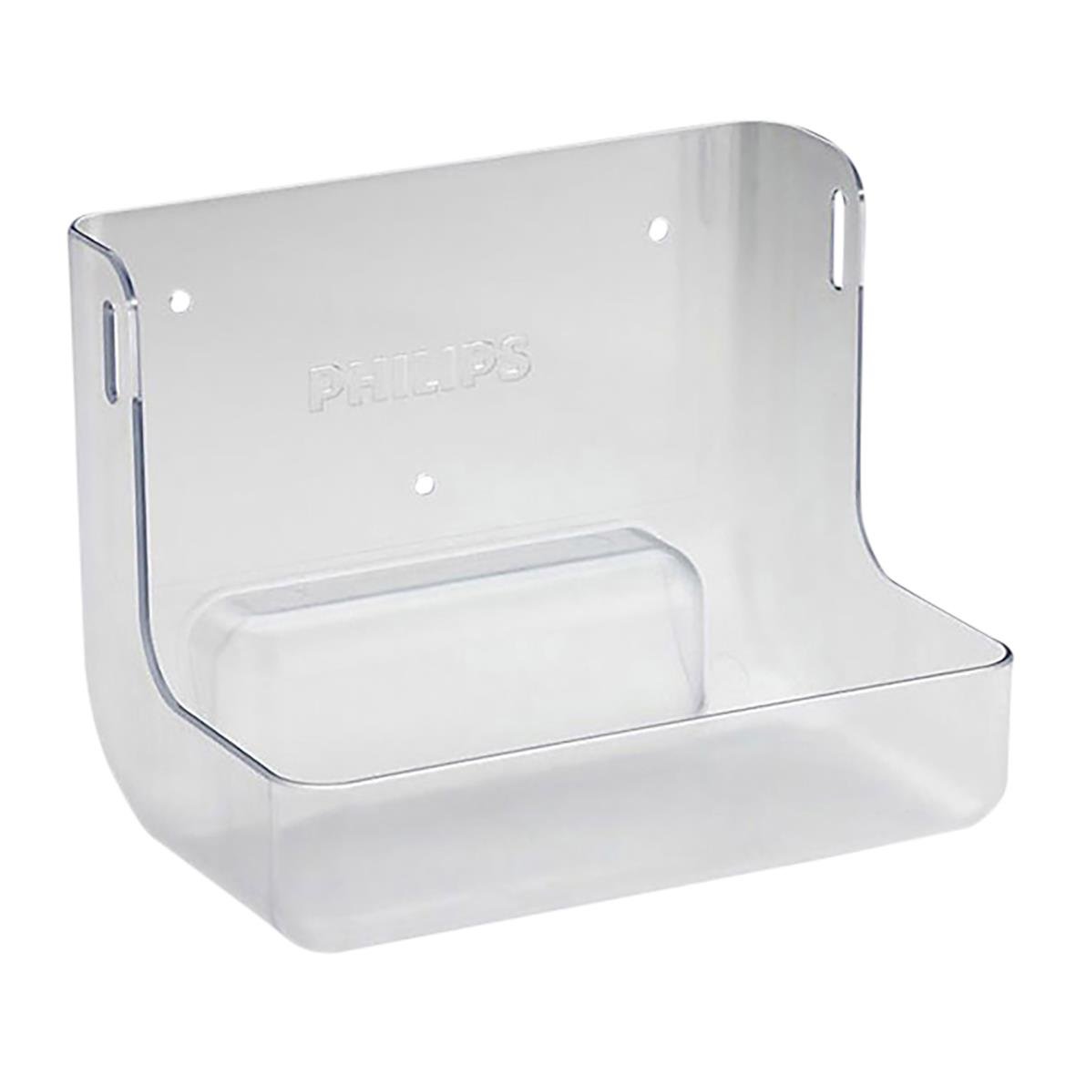 Väggfäste till Philips HS1/FRx hjärtstartare i transparent plast
