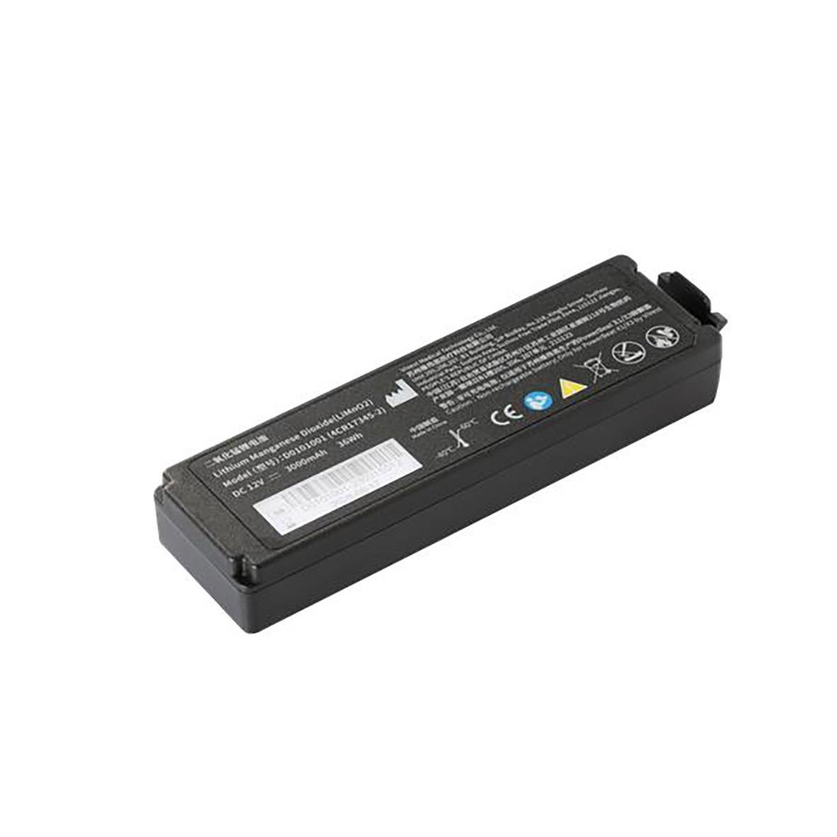 Batteri för Serie 1 & 3, svart, avlångt och platt
