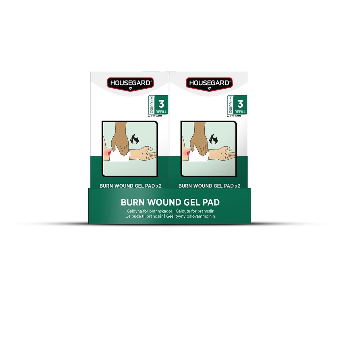 Brännskadekompress Housegard Kompress för första hjälpen vid brännskador