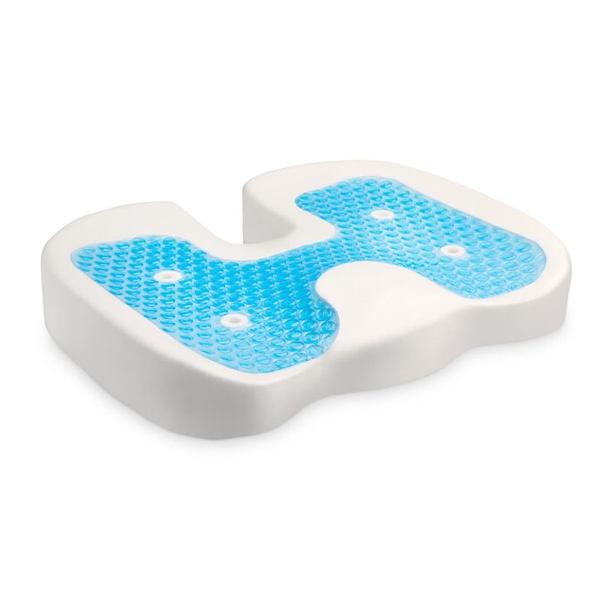 Sittkudde Kensington ergonomisk med cool-gel i svart, formad för komfort och stöd