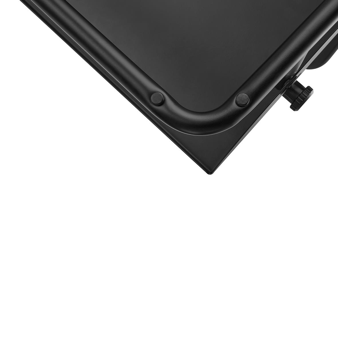 Fotstöd Sun-Flex Relax svart, del av en svart fotbänk eller fotstöd