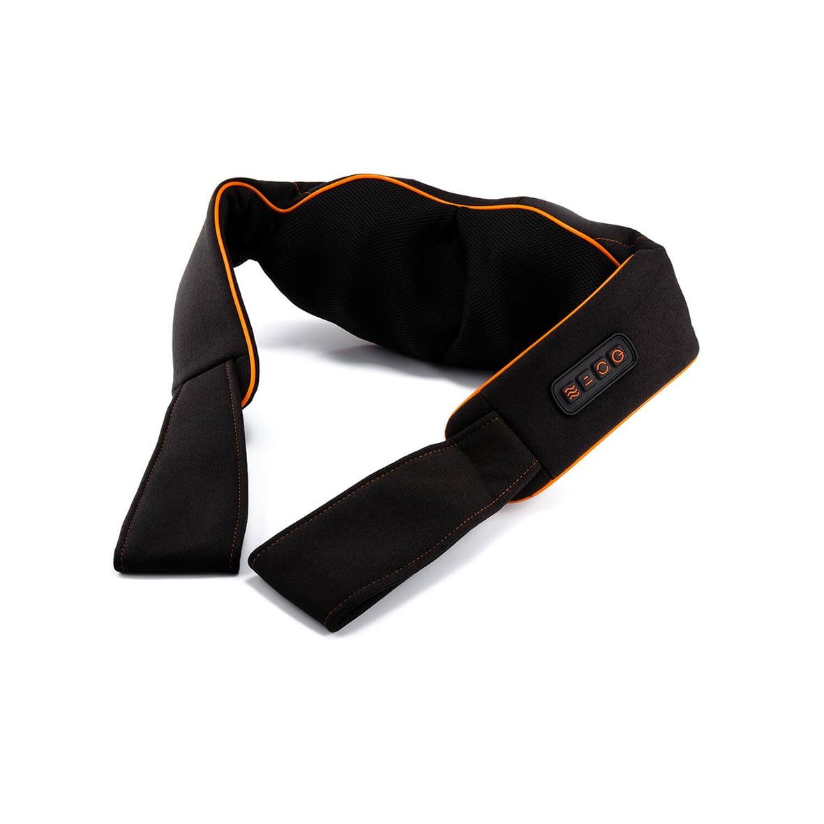 Nackmassageapparat Medivon Simple svart med kontrollpanel och justerbar rem