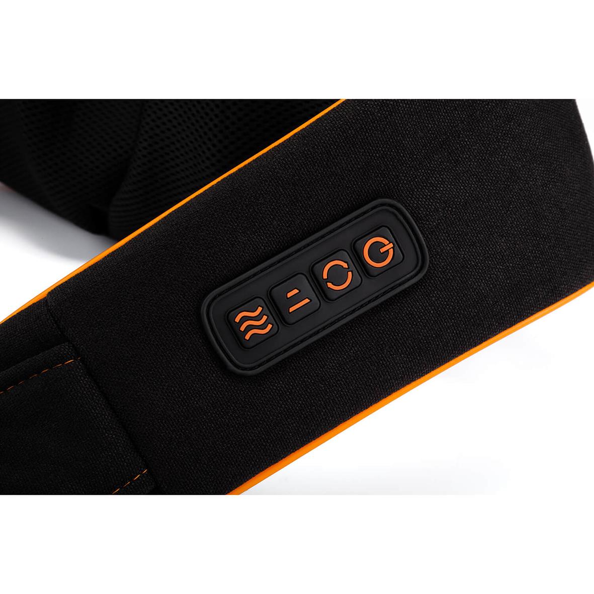 Nackmassageapparat Medivon Simple svart med kontrollpanel och knappar