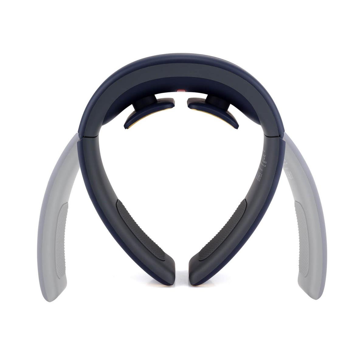 Nackmassageapparat Medivon Ultra EMS Pro med svart och vitt huvudband