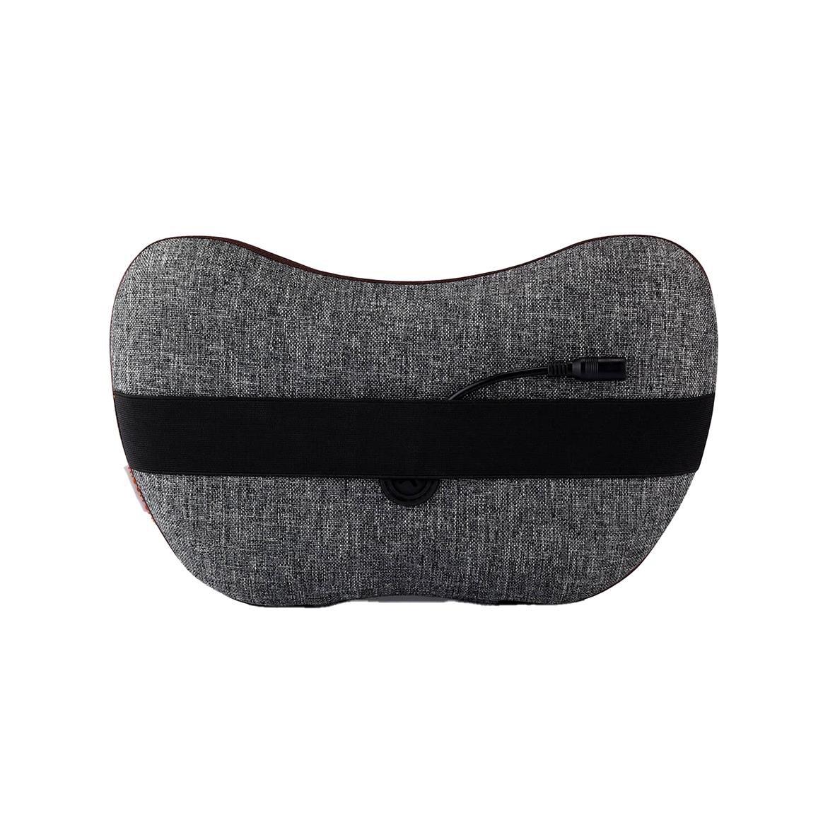 Massageapparat Medivon Travel i grått tyg med svart band och dragkedja