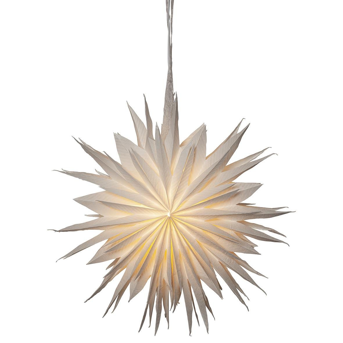 Julstjärna Cloud2 Vit 60cm hängande juldekoration med stjärnformat design