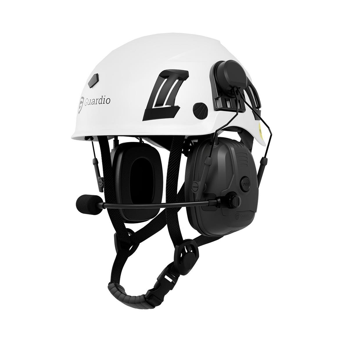 Hörselkåpa Guardio Freebird PRO One Size med mikrofon och justerbar passform