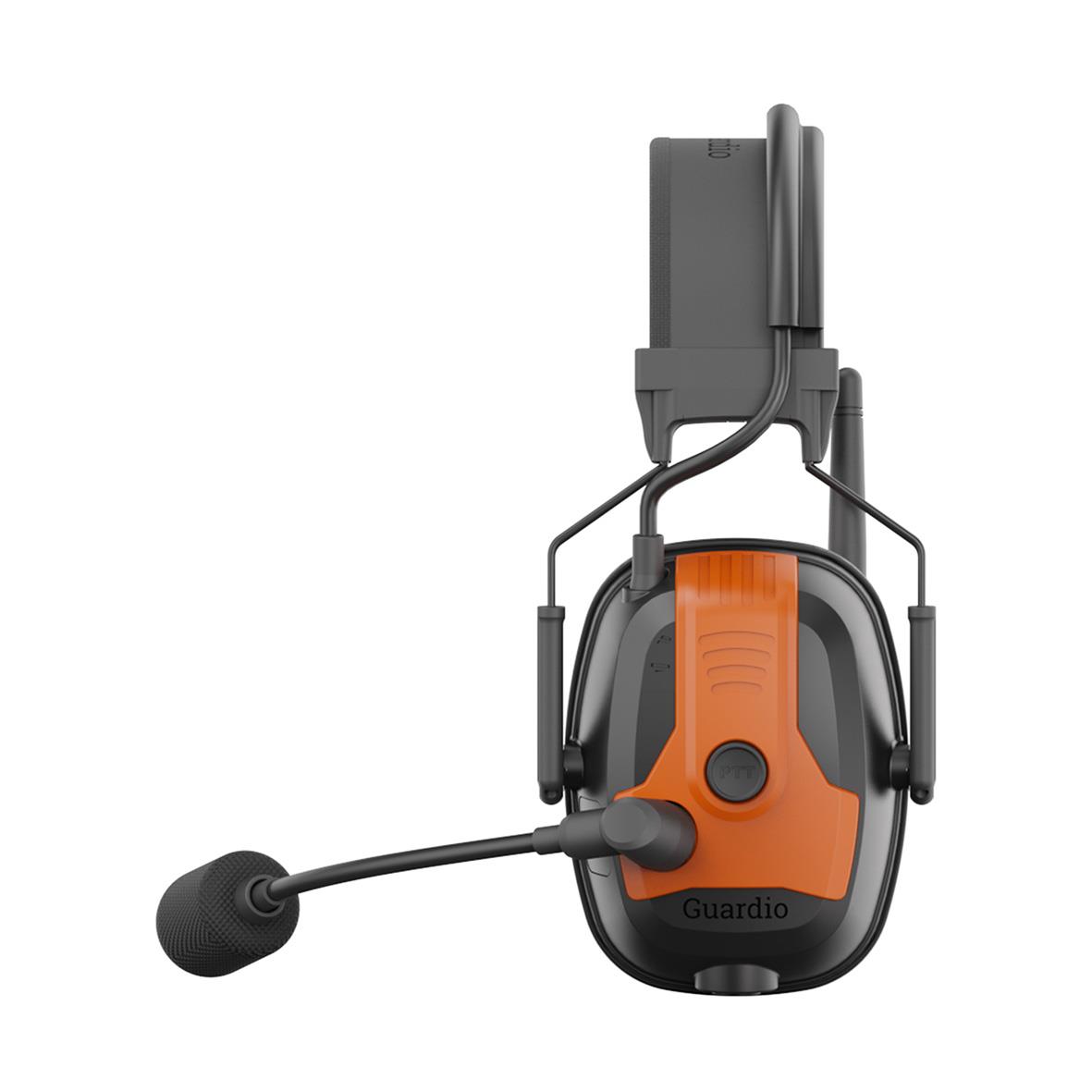 Hörselkåpa Guardio Freebird MESH One Size med mikrofon och huvudband