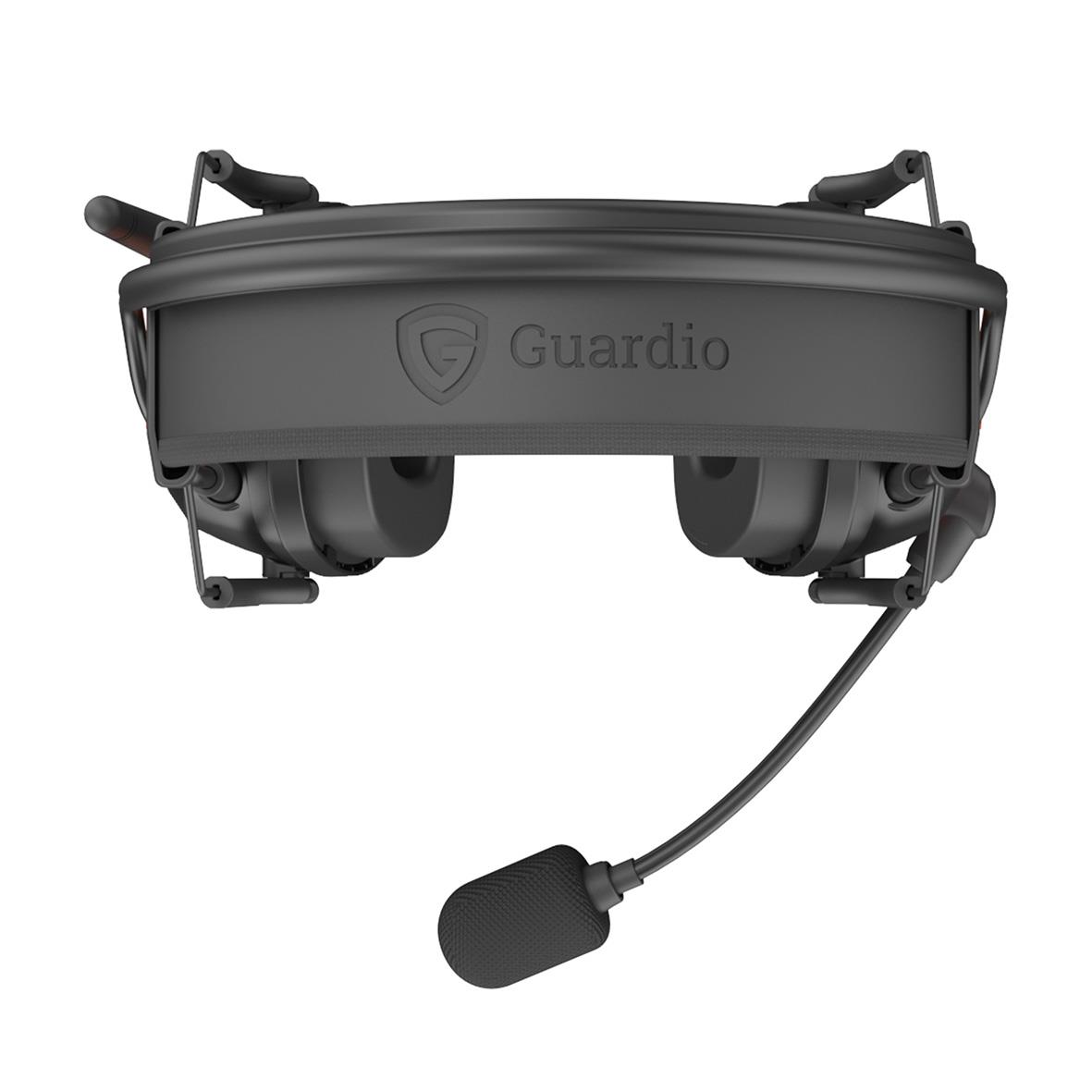 Hörselkåpa Guardio Freebird MESH One Size med mikrofon och justerbara band