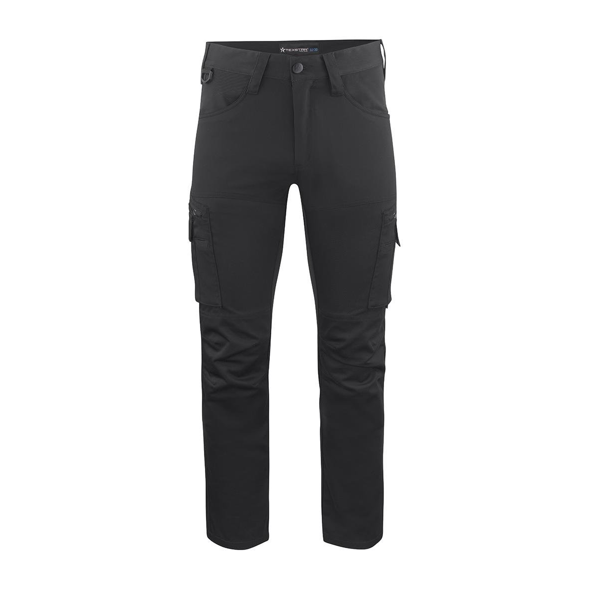 Svarta servicebyxor Texstar FP38 i storlek 28/30