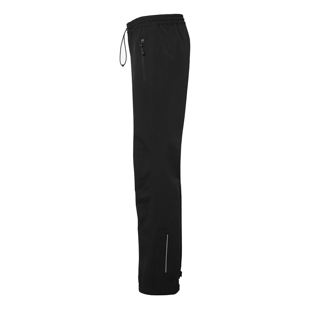 Svarta skalbyxor i XL från South West Disa Dam, lång modell med dragkedjor och elastisk midja