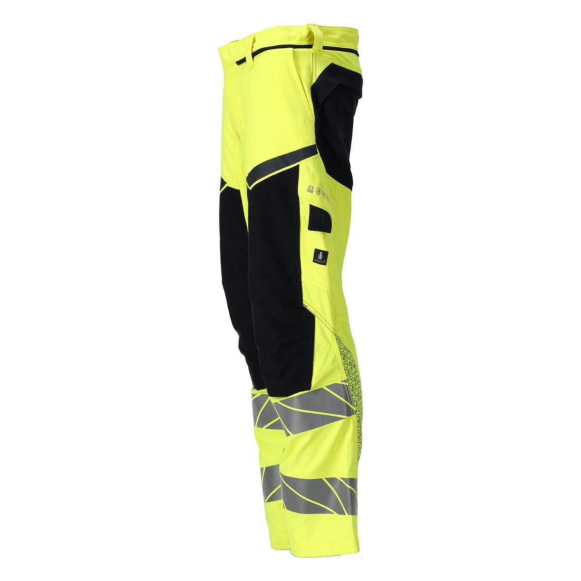 Byxa Mascot 21379-281 Multisafe varselgul och mörk marin med reflekterande band