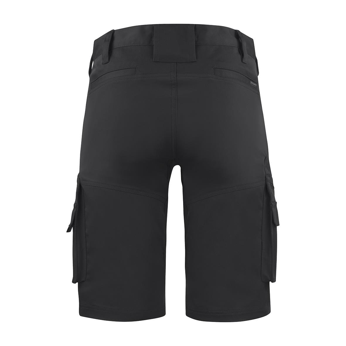 Svarta shorts Texstar FS12 W26 med fickor och bälteshällor