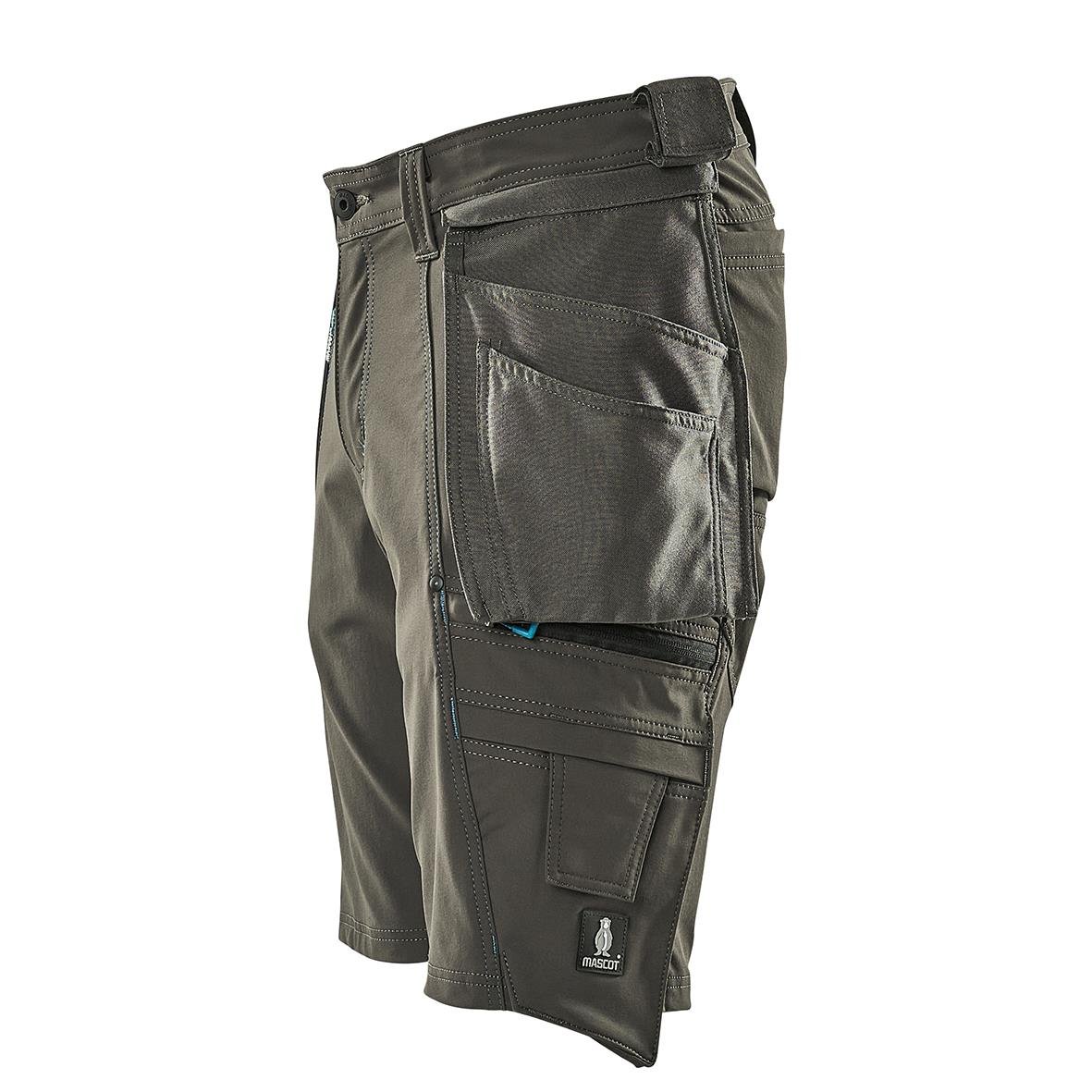 Hantverksshorts Mascot 17149-311 i antracitfärg med flera fickor och slitstarkt material