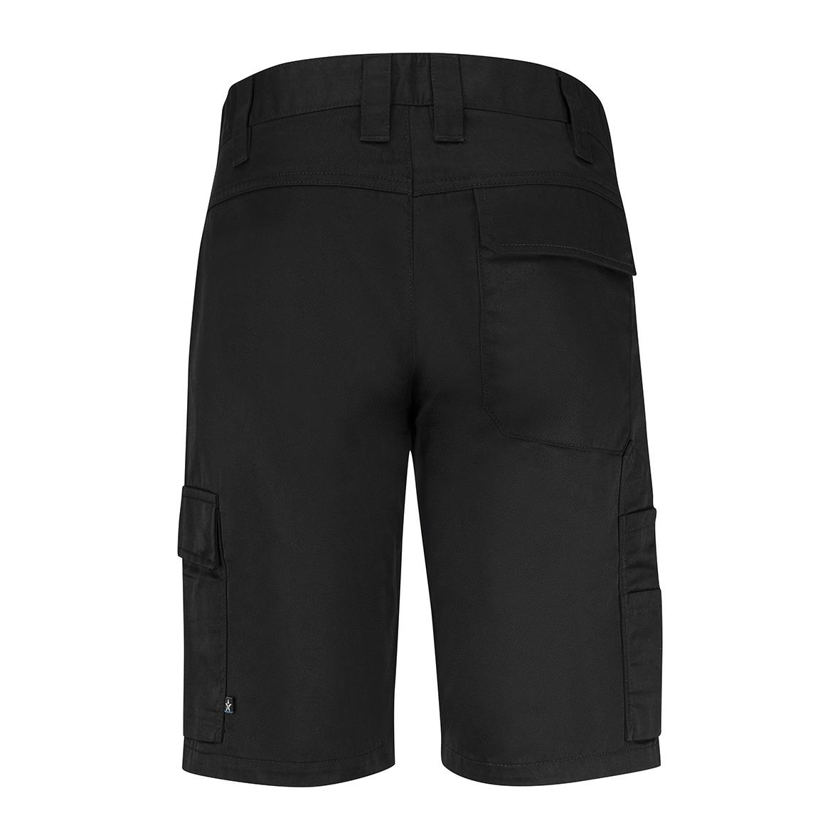 Svarta arbetsshorts Texstar FS20 C44 med fickor och bälteshällor