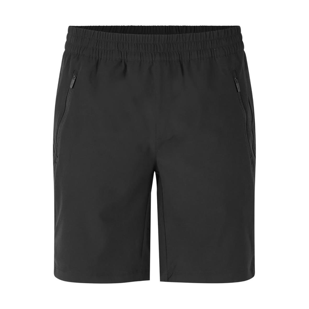 Svarta aktivitetsshorts Geyser Active i storlek 2XL med dragkedjsfickor