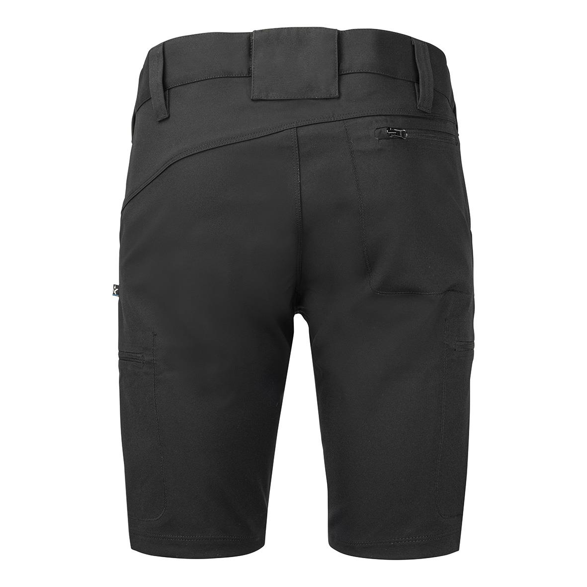 Svarta stretchshorts Texstar FS33 W26 med flera fickor