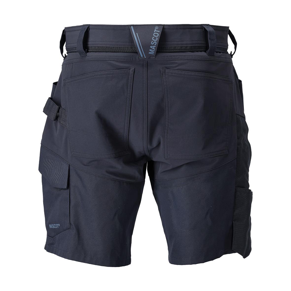 Mörk marin shorts med fickor och justerbar midja, Mascot 25149-230