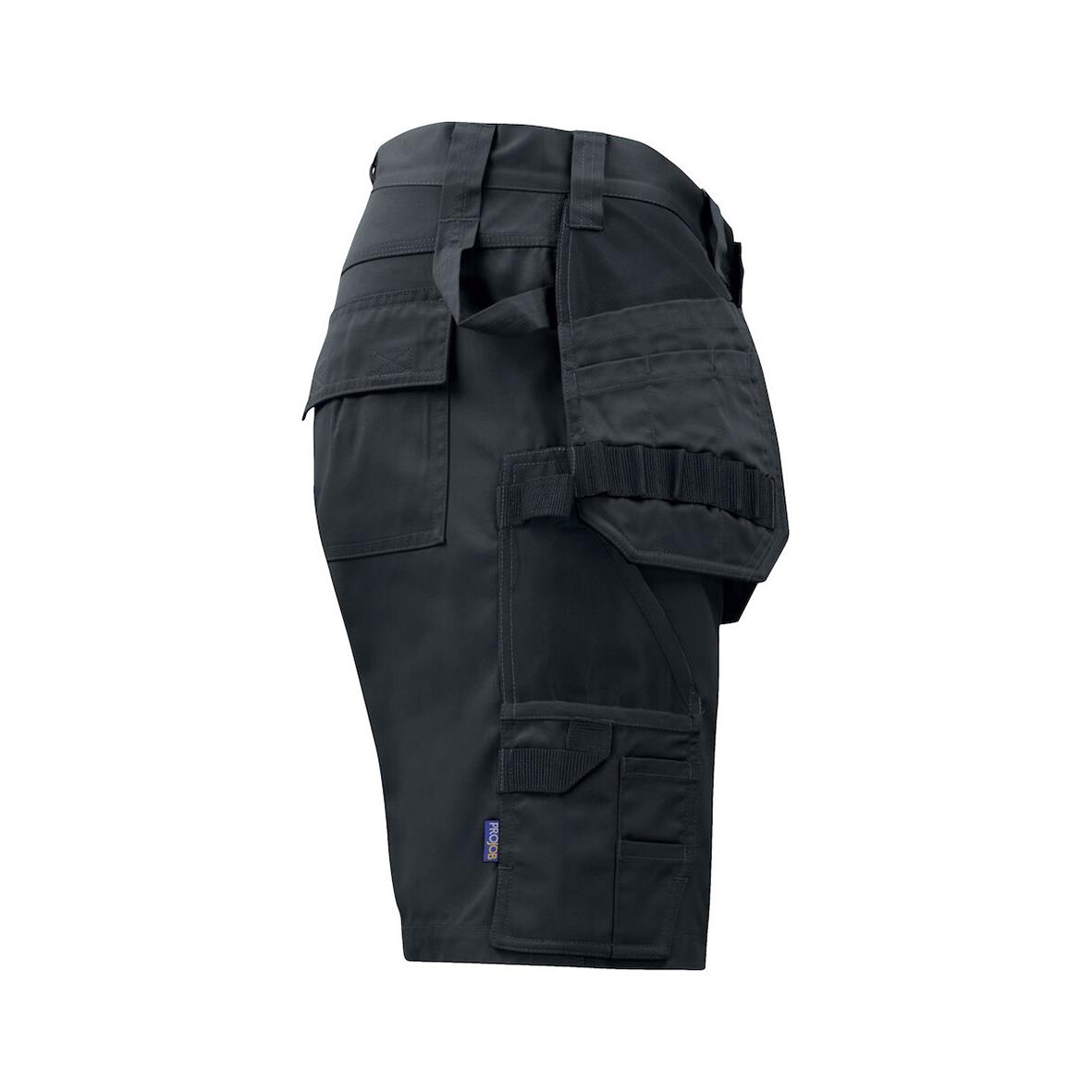 Svarta hantverksshorts Projob 5535 med flera fickor och verktygsfästen