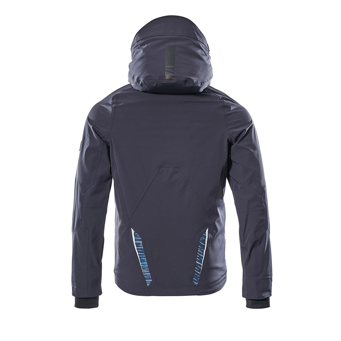 Skaljacka Mascot 17001-411 Stretch mörk marin/svart XS sett bakifrån