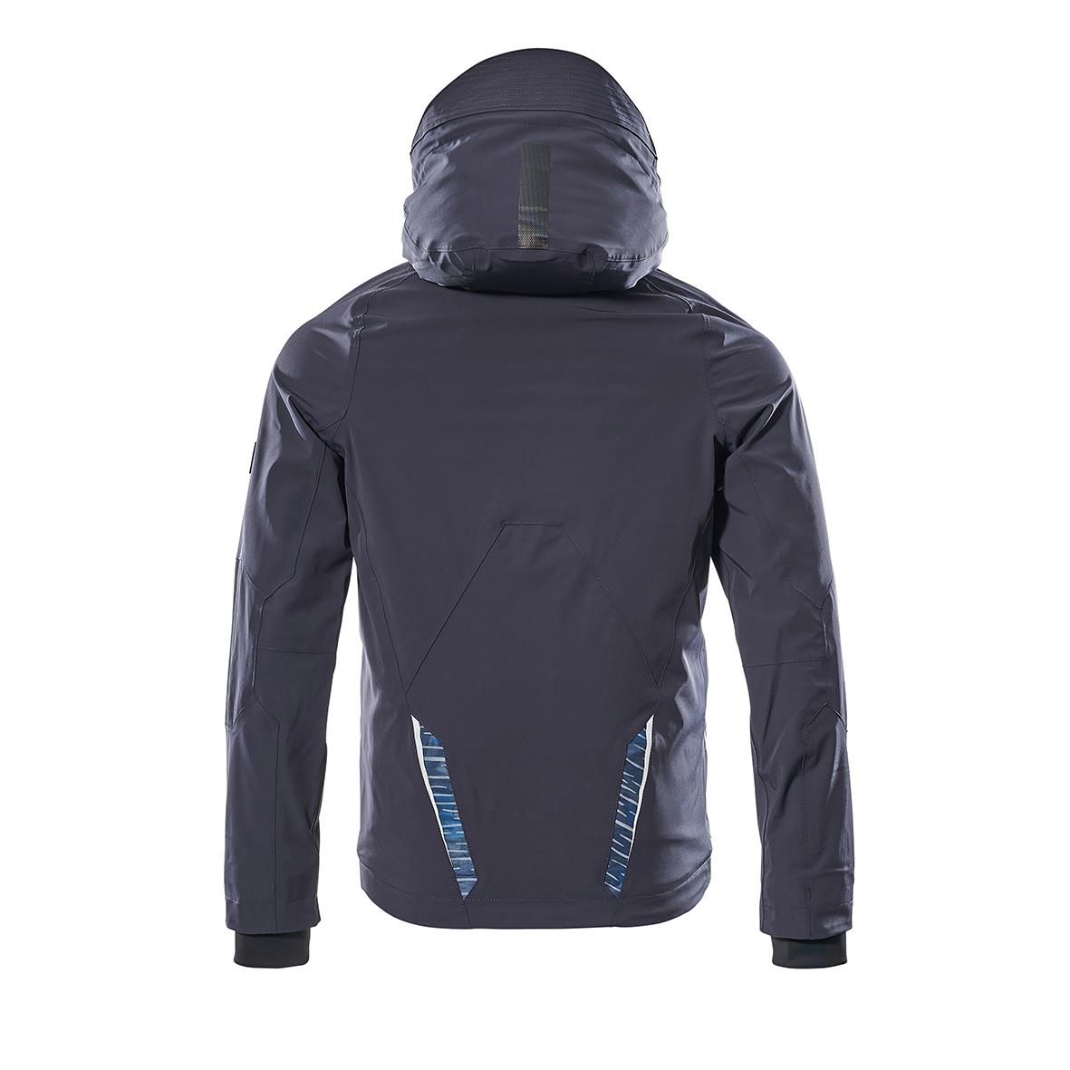 Skaljacka Mascot 17001-411 Stretch i mörk marin/svart sett bakifrån