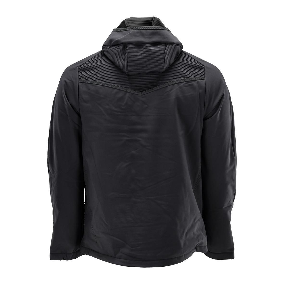 Svart softshelljacka med huva i storlek L, modell 22102-649