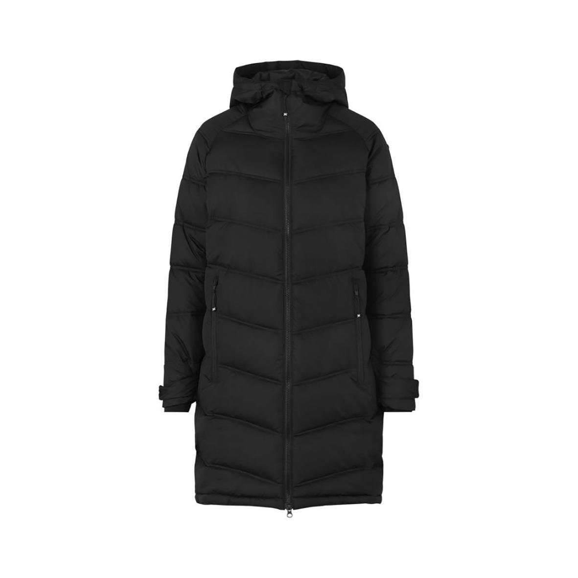 Svart vinterjacka Geyser Dam Svart 3XL med huva och dragkedja