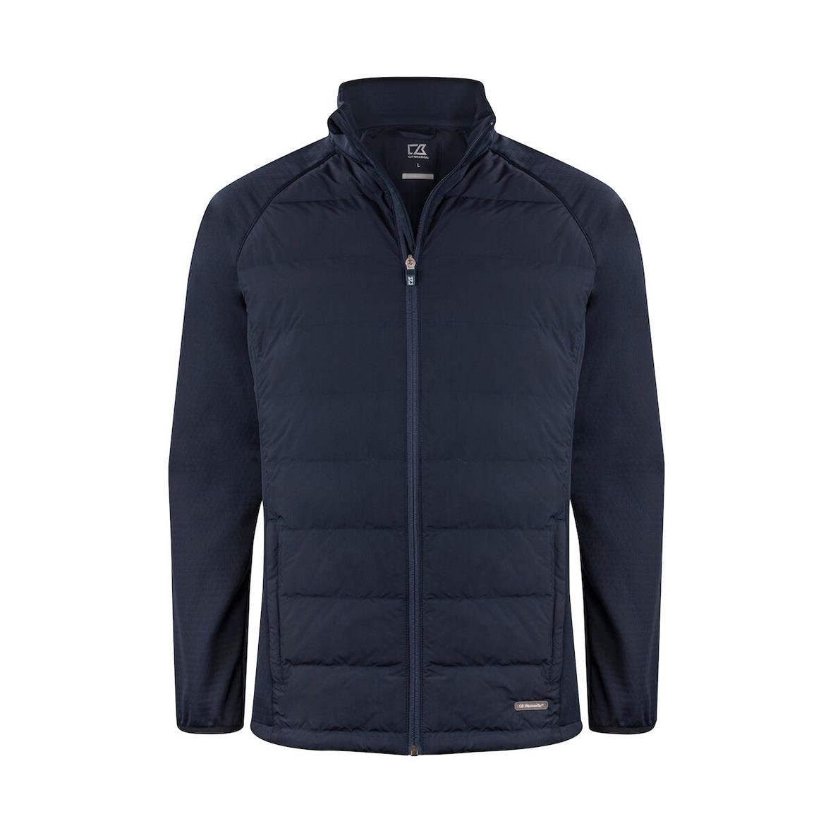 Mörkblå Jacka Cutter & Buck Oak Harbor Marin XL med ståkrage och dragkedja