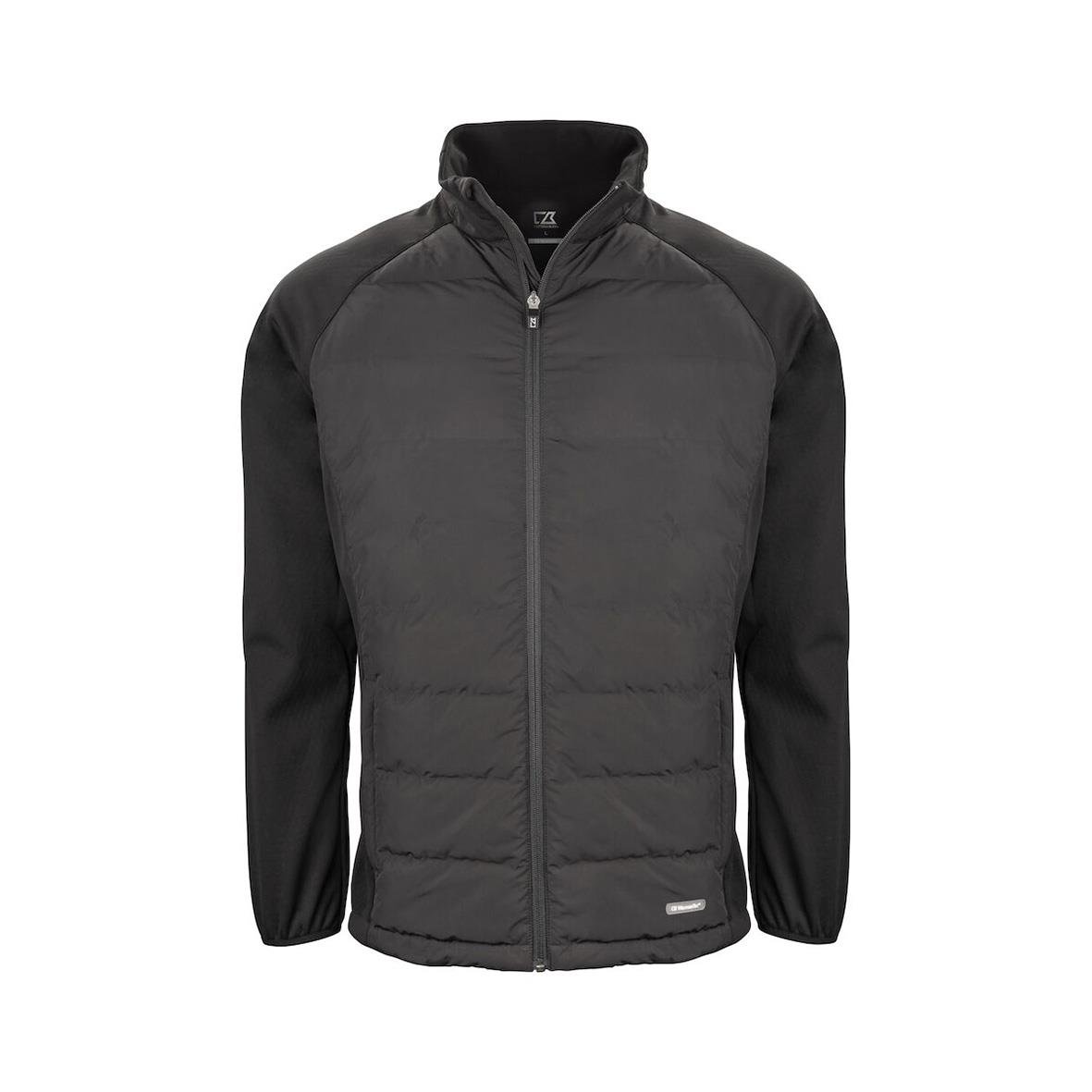 Svart Jacka Cutter & Buck Oak Harbor med dragkedja och sportig design