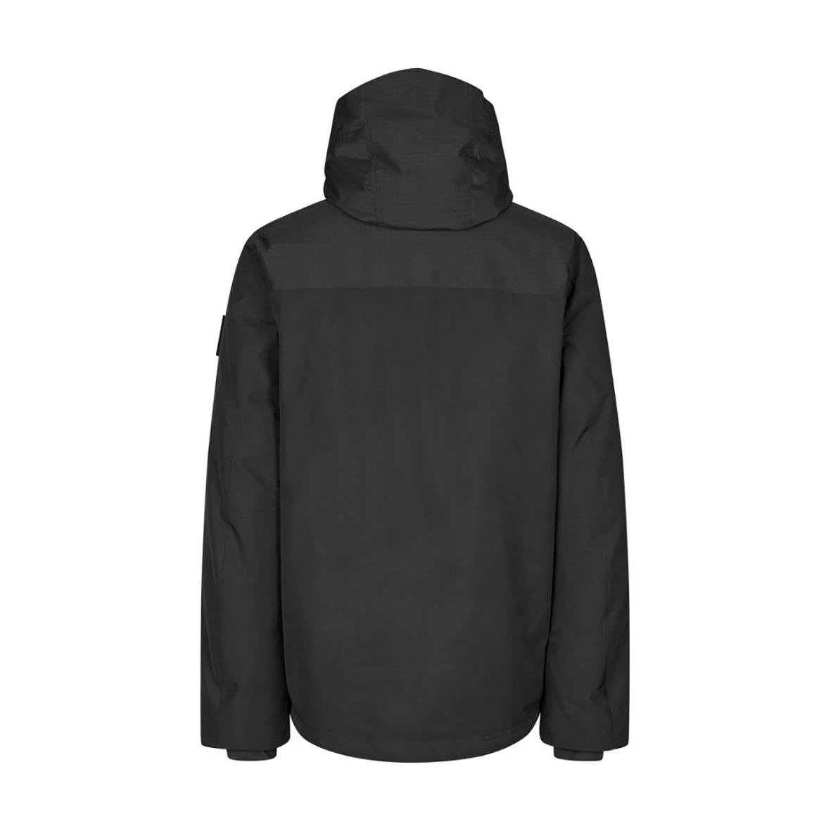 Svart vinterjacka i storlek 2XL med huva