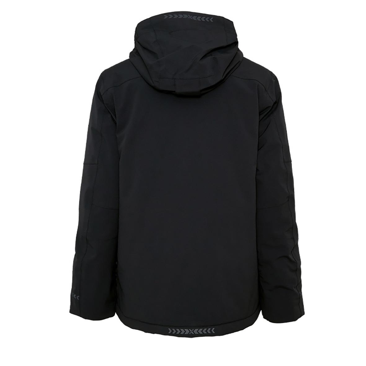 Svart vinterjacka Texstar WJ91 XS med huva och vadderad design