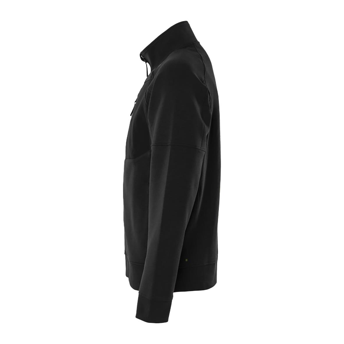 Svart sweatshirt Fristads 7830 GKI XS visad från sidan