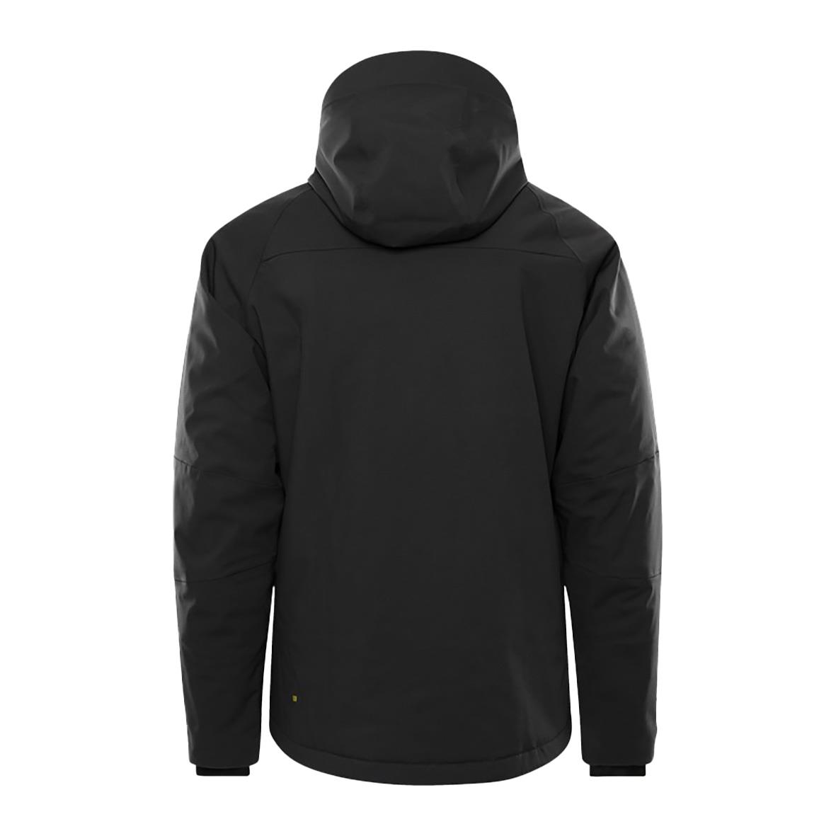 Svart vinterjacka Fristads 4883 GLS Stretch XS sett bakifrån