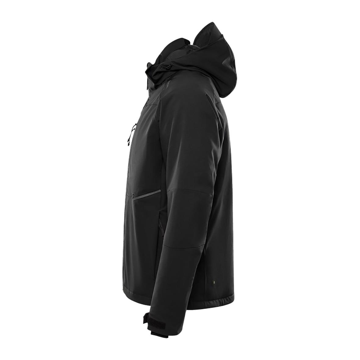Svart vinterjacka Fristads 4883 GLS Stretch XS med huva