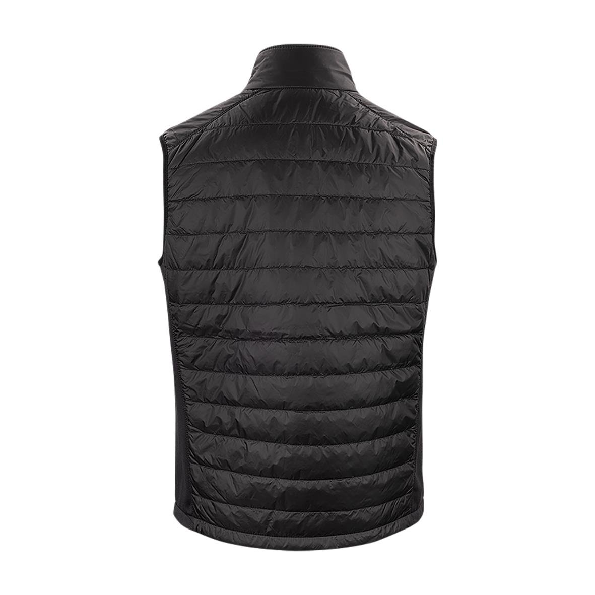 Väst Texstar FV74 Hybrid svart/marin XS, vadderad väst med ståkrage