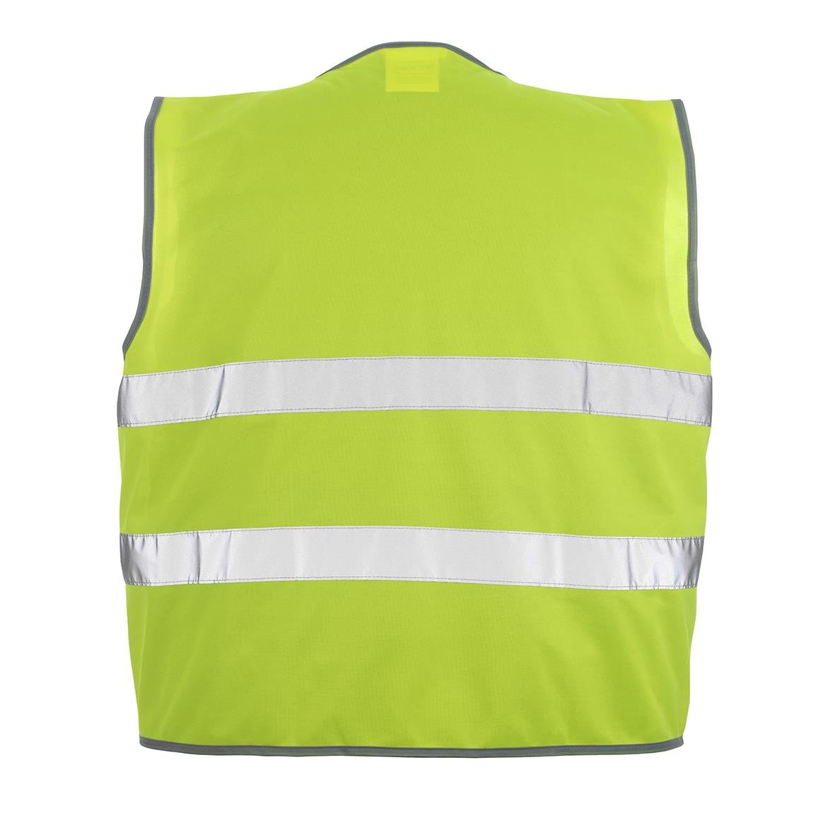 Trafikväst i varselgult med reflexband, storlek XS/S