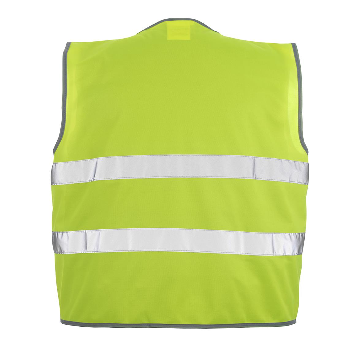 Trafikväst i varselgult med reflexband, storlek L