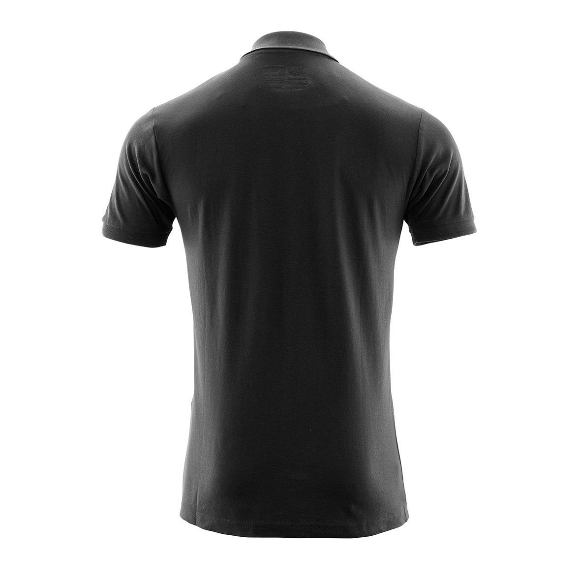 Svart pikétröja Mascot 20583-979 2XL sett bakifrån