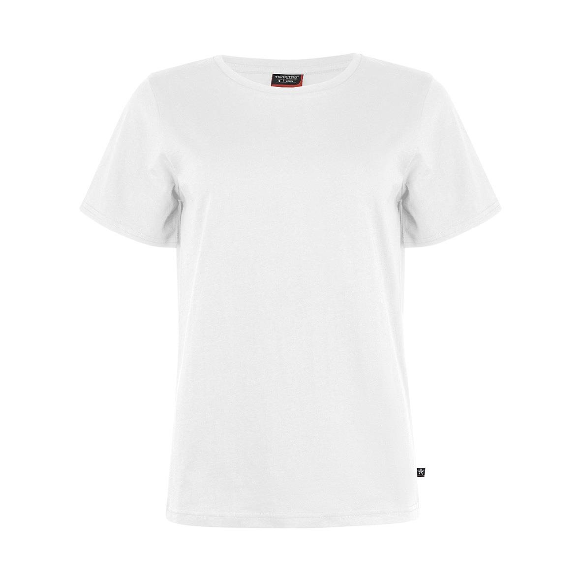 Vit T-shirt Texstar WT24 Dam Dam S